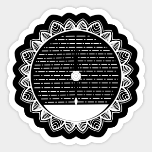 Mandala Magic Circle Sticker